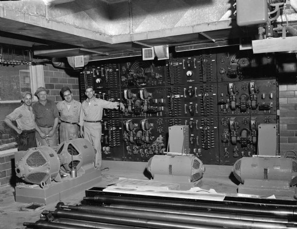 Switchboard operators, 1952